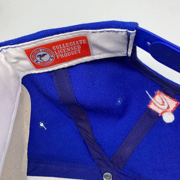 Vintage Kansas University Jayhawks Sports Specialties Wool Hat Snapback New Men - Picture 7 of 9